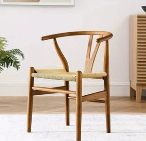 Wishbone Dining Chair — Scandinavian Mid-Century Design in Walnut